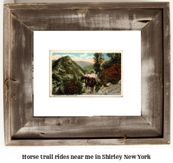 horse trail rides near me in Shirley, New York